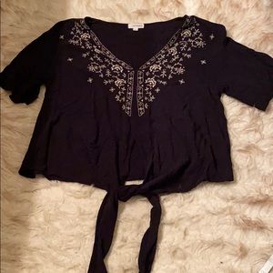 Tie front top - FINAL drop